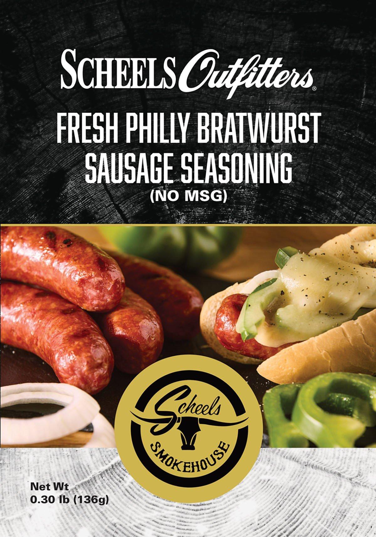 Scheels Outfitters Smokehouse Fresh Philly Bratwurst Sausage Seasoning - Scheels Outfitters