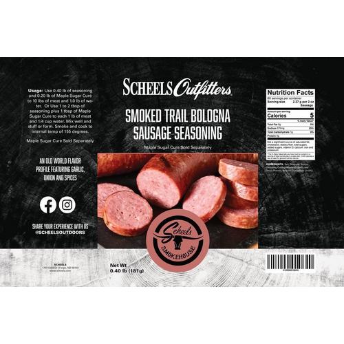 Scheels Outfitters Smokehouse Smoked Trail Bologna Sausage Seasoning - Primary Image