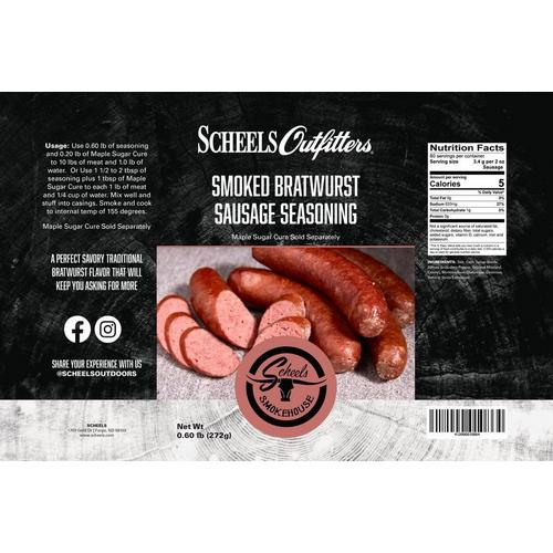 Scheels Outfitters Smokehouse Smoked Bratwurst Sausage Seasoning - Primary Image