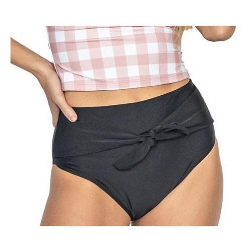 Women's Janela Bay High Cut Waist Tie Swim Bottoms - Primary Image