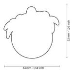 My Family Palm Tree ID Dog Tag - Thumbnail 2 of 2