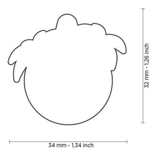 My Family Palm Tree ID Dog Tag - Primary Image