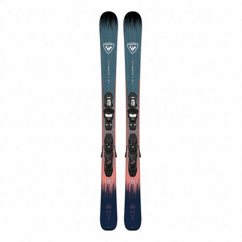 Kids' Rossignol Rallybird Jr + Look Kid-4 Bindings Skis - Primary Image