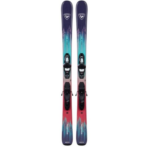 Kids' Rossignol 26/27 Sender Jr + Kid 4 GW Bindings Skis