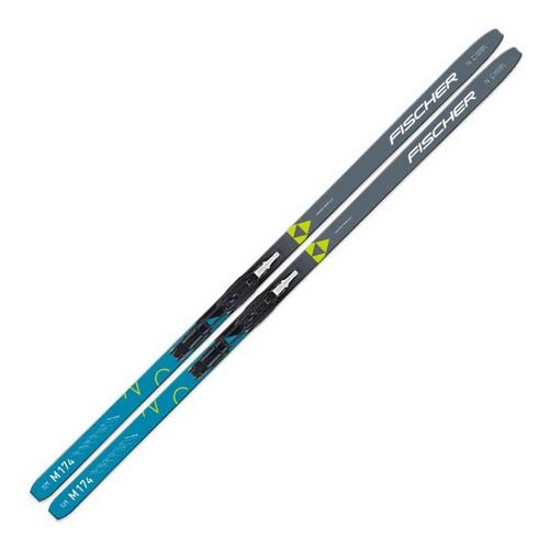 Adult Fischer Voyager EF Cross Country Skis + Tour Step In Bindings - Primary Image