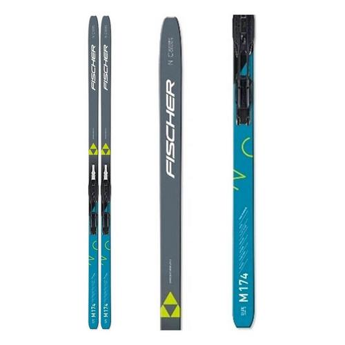 Adult Fischer Voyager EF Cross Country Skis + Tour Step In Bindings - Primary Image