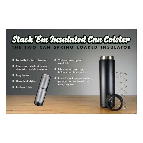 Stack'Em 12 oz Double Coozie - Primary Image