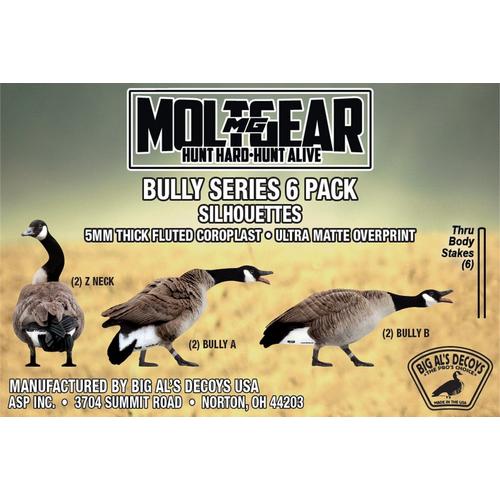 Molt Gear Bully Series 1 Canada Goose Silhouette Decoys 6 Pack - Primary Image
