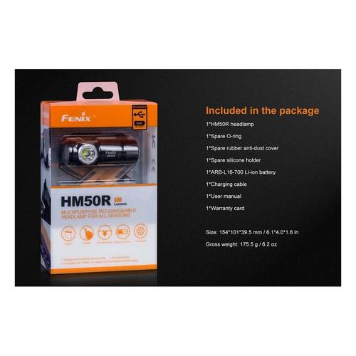 Fenix HM50R USB Rechargeable Headlamp - Primary Image