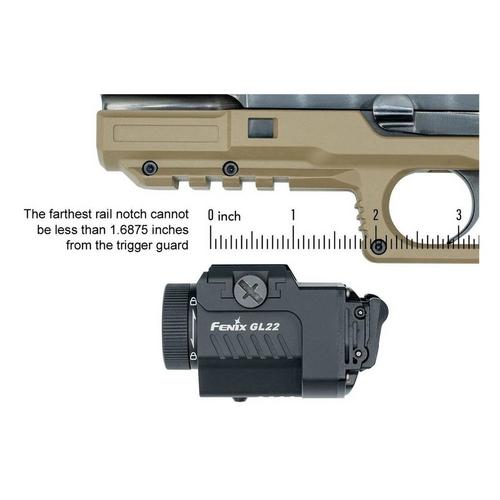 Fenix GL22 Tactical Weapon Light with Laser - Primary Image