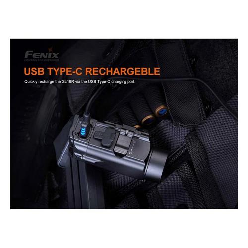 Fenix GL19R Rechargeable Weapon Light - Primary Image