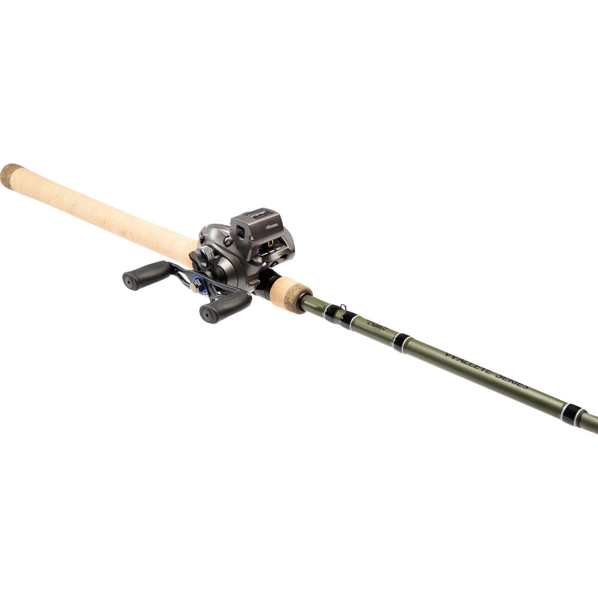 counter reel walleye fishing Daiwa Accudepth Plus LC Line with tough Walleye Trolling Reels With Line