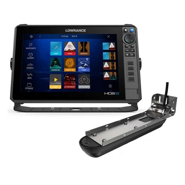 LOWRANCE HDS PRO 12 Fish Finder with Active Imaging 3-in-1 Transducer