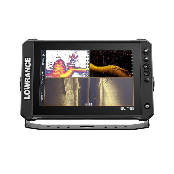 Lowrance Elite FS 12 Fish Finder with TotalScan Skimmer Transducer