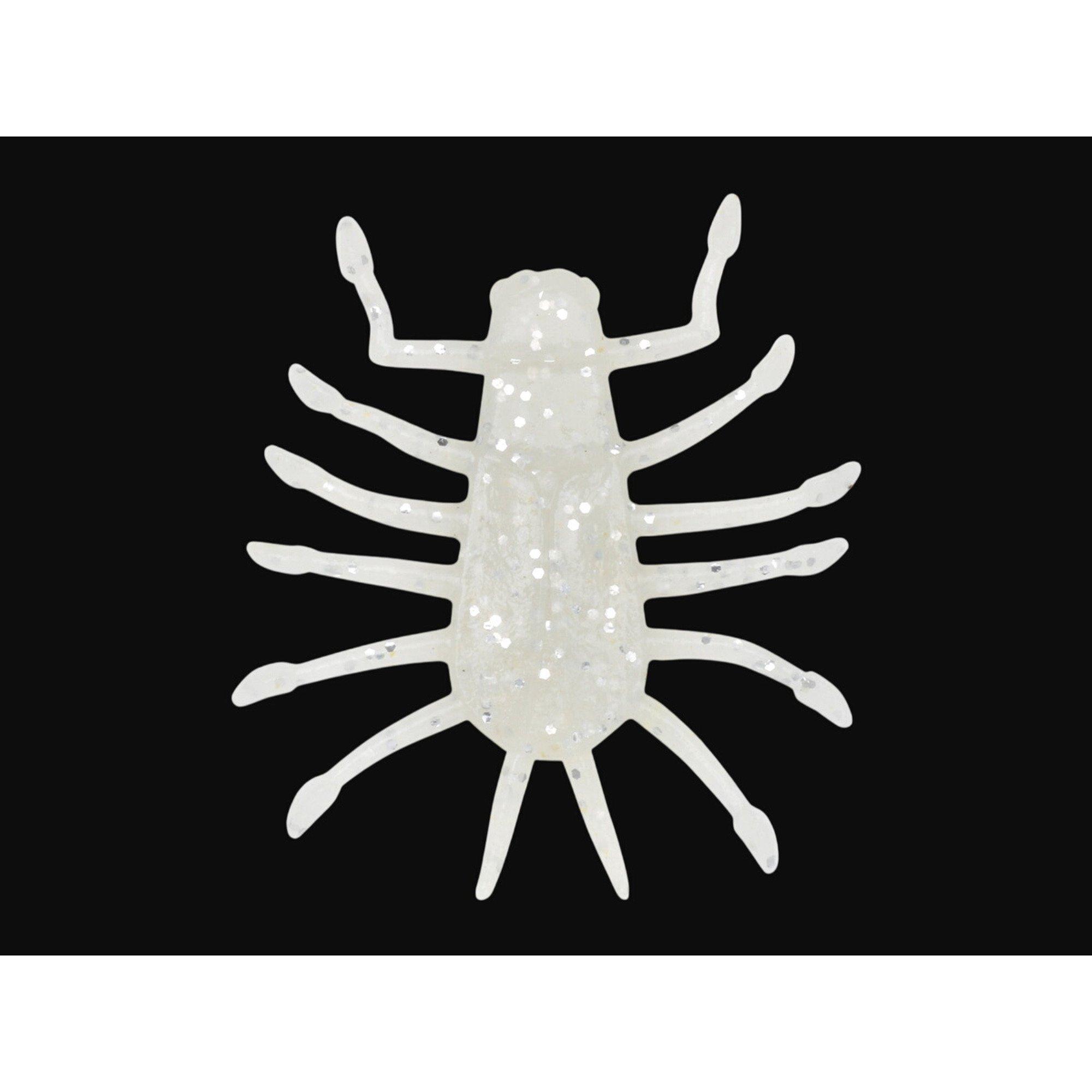 White Silver Flake - Deps Wigglebug Creature Bait