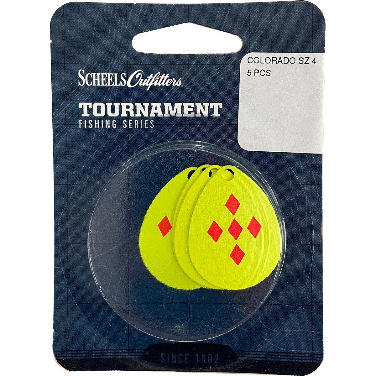 Scheels Diamond Colorado Spin Blade 5-Pack