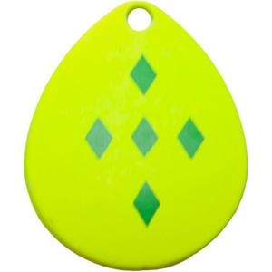 Yellow Lime - Scheels Diamond Colorado Spin Blade 5-Pack