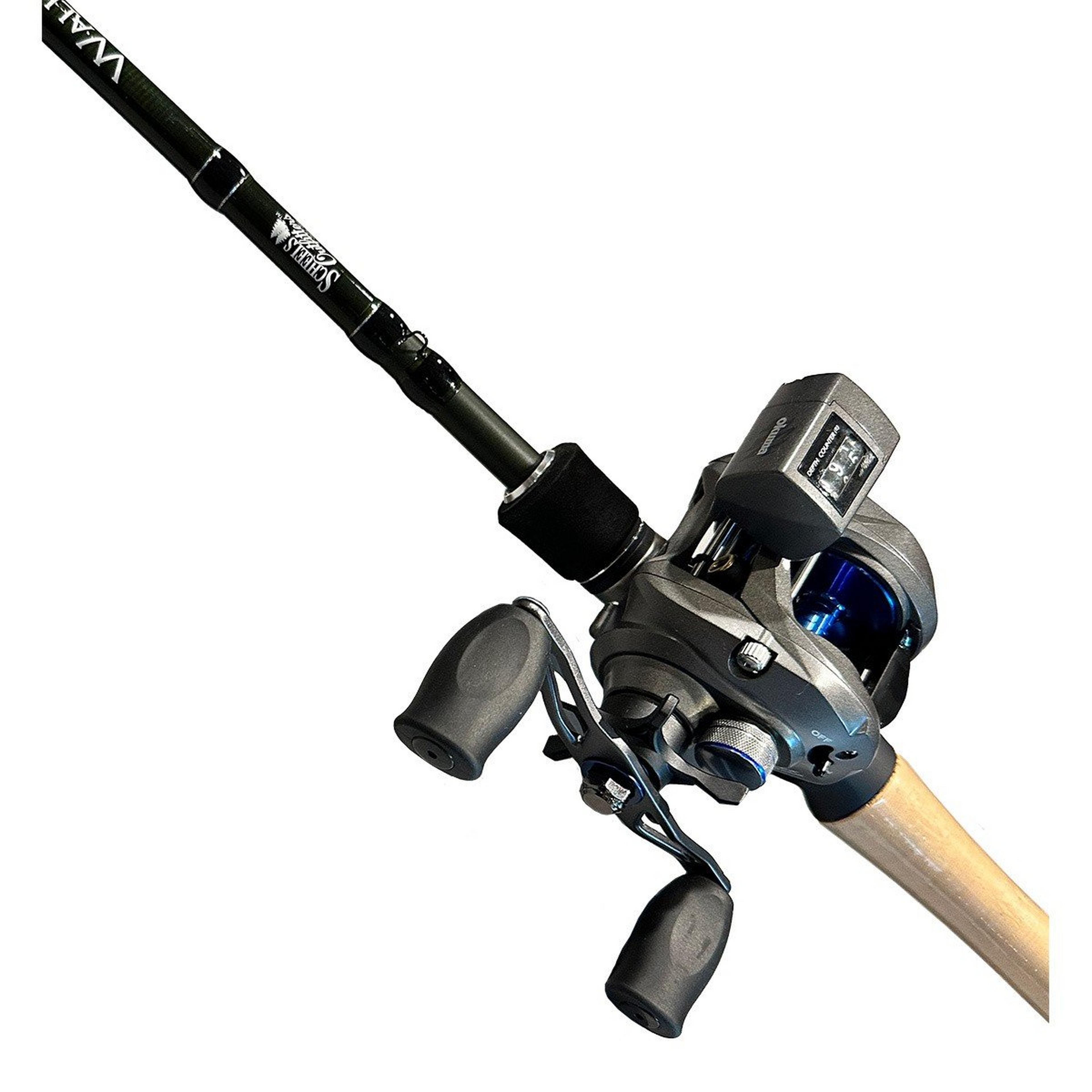 Scheels Outfitters Walleye Series & SXII-163D Low-Profile Line Counter Combo - 