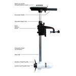 Watersnake Asp T 18 Saltwater Trolling Motor 12V (18 lb) - Thumbnail 2 of 6