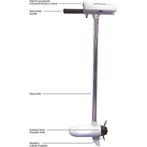 Watersnake Asp T18 SW 18lb 24"Trolling Motor w/Bracket - Primary Image