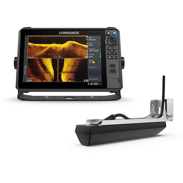 LOWRANCE HDS 10 PRO Fish Finder with Active Imaging HD 3-in-1 Transducer