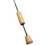 JT Outdoor Panhandler Cork Grip Split Handle Ice Fishing Rod - Thumbnail 1 of 8