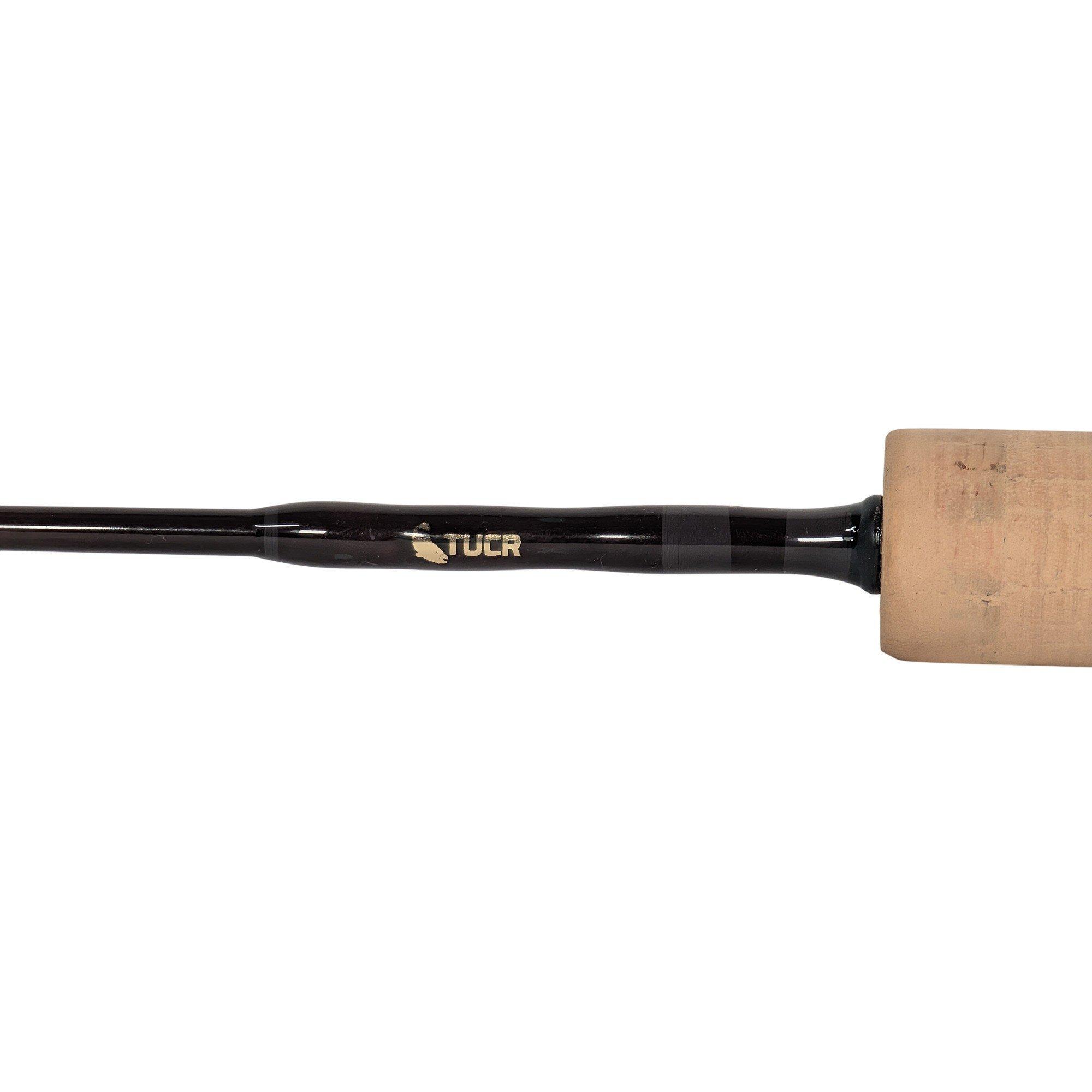 TUCR GTA Cork Grip Split Handle Ice Fishing Rod