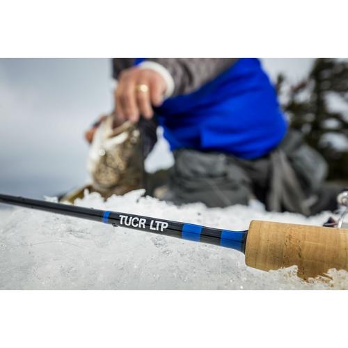 TUCR Lake Trout Precision Cork Grip Reel Seat Ice Fishing Rod - Primary Image
