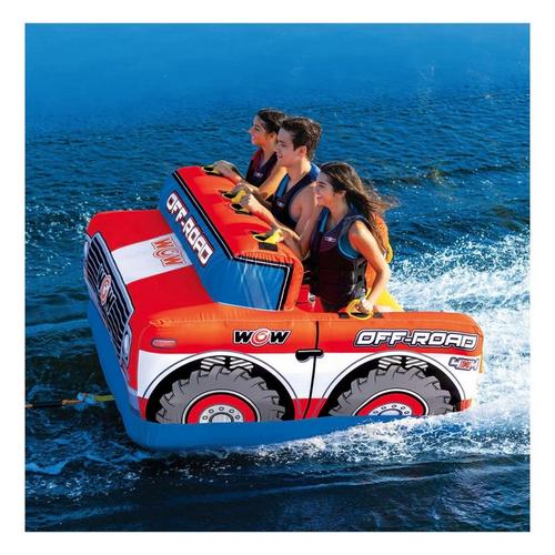Wow Watersports Off-Road Truck 3-Person Towable Tube - Primary Image