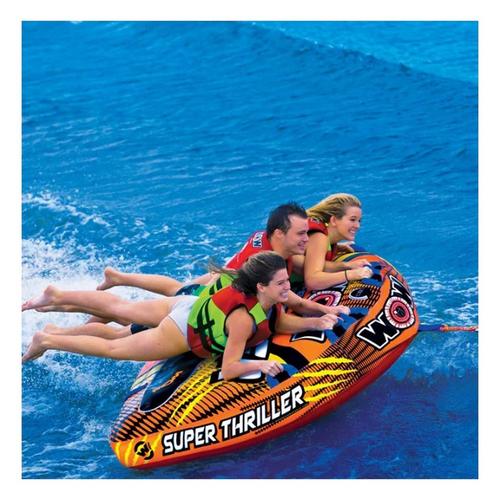 Wow Watersports Super Thriller 3-Person Towable Tube - Primary Image