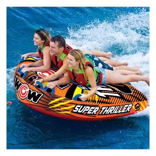 Wow Watersports Super Thriller 3-Person Towable Tube - Primary Image