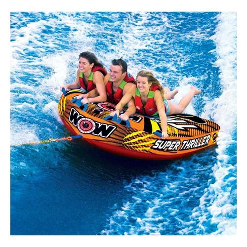 Wow Watersports Super Thriller 3-Person Towable Tube - Primary Image