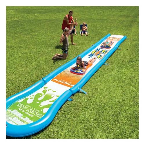 Wow Watersports Single Lane Slide W/Attached Pool - Primary Image
