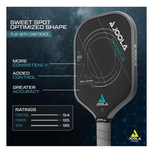 JOOLA Ben Johns Perseus CFS 16 Pickleball Paddle