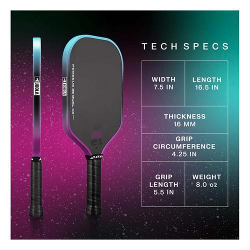 JOOLA Perseus 3S Dual Pickleball Paddle - Primary Image