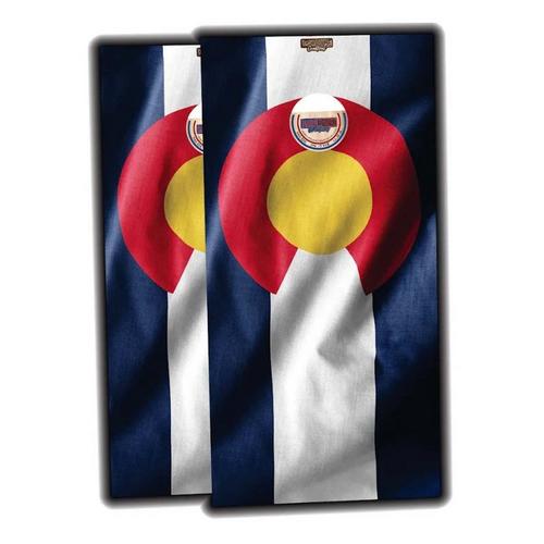 Yardhouse Creations Colorado Flag 2x4 Cornhole Boards - Primary Image