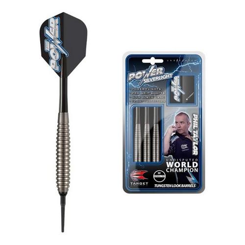 Target Darts North America  Phil Taylor Power Silverlight Soft Tip Dart - Primary Image