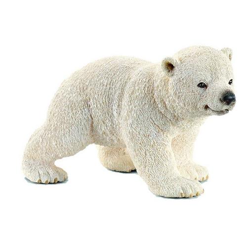 Schleich Polar bear cub, walking Figurine - Primary Image