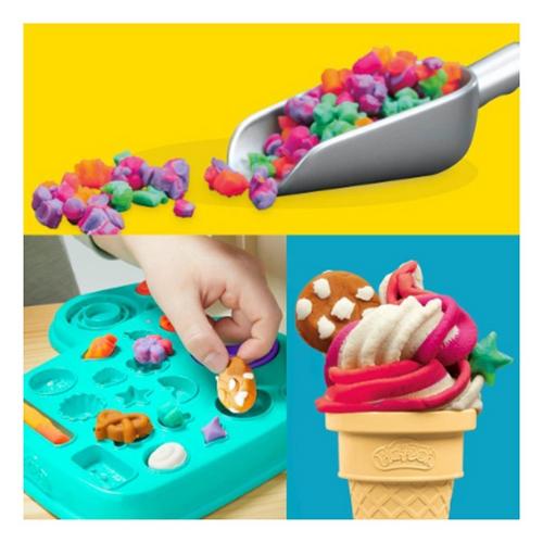 Play-Doh Rainbow Swirl Ice Cream Playset - Primary Image