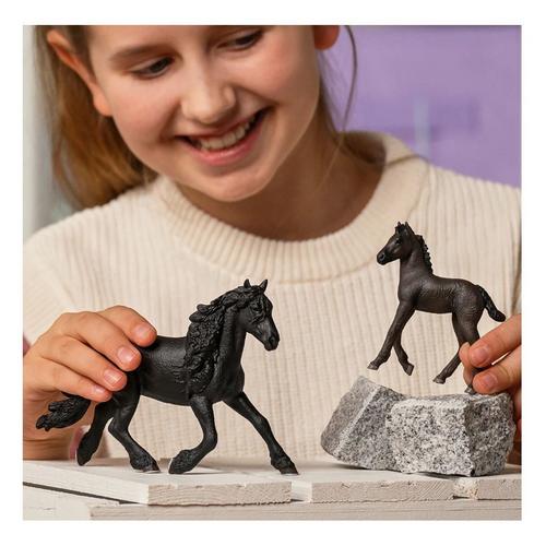 Schleich Friesian Foal Figurine - Primary Image
