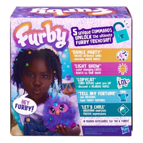 Furby Purple Interactive Plush Toy - Primary Image