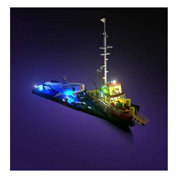 Light My Bricks LEGO Jaws #21350 Building Set