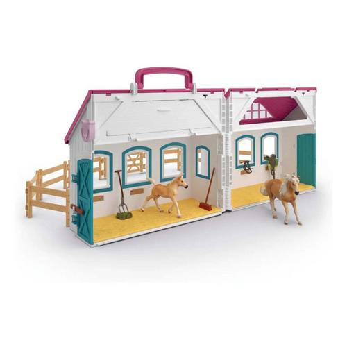 Schleich Open Stable "Little Horseshoe" - Primary Image