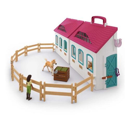 Schleich Open Stable "Little Horseshoe" - Primary Image