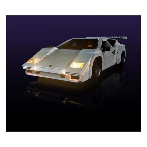 Light My Bricks LEGO Lamborghini Countach 5000 Quattrovalvole #10337 Light Kit - Primary Image