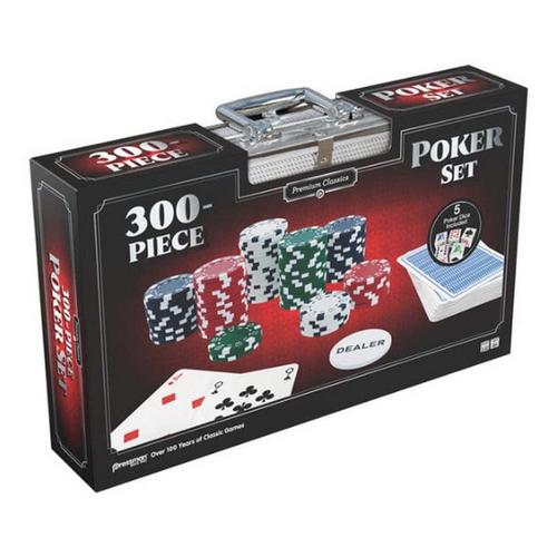 Pressman Premium Classics 300-Piece Poker Set
