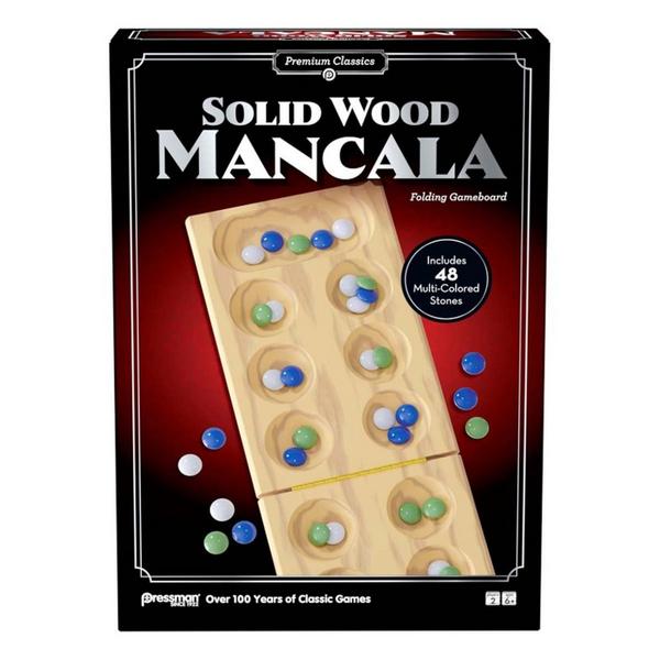 Pressman Premium Classics Solid Wood Mancala Folding Gameboard