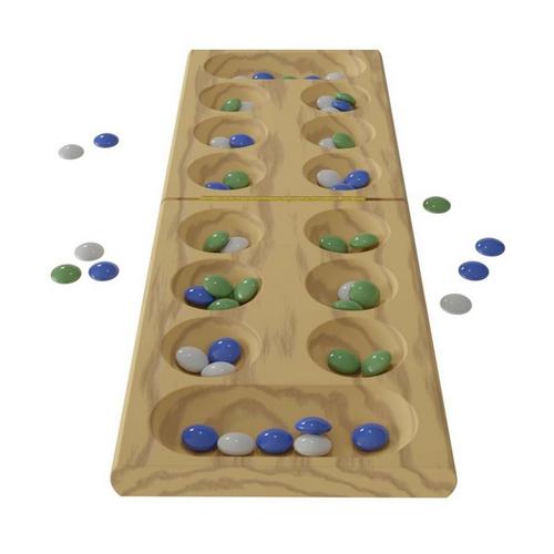 Pressman Premium Classics Solid Wood Mancala Folding Gameboard - Primary Image