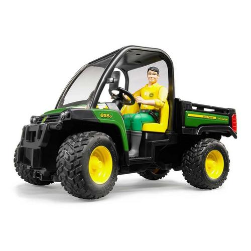 Bruder Toys John Deere Gator XUV 855D with Driver - Primary Image
