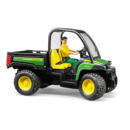 Bruder Toys John Deere Gator XUV 855D with Driver - Primary Image